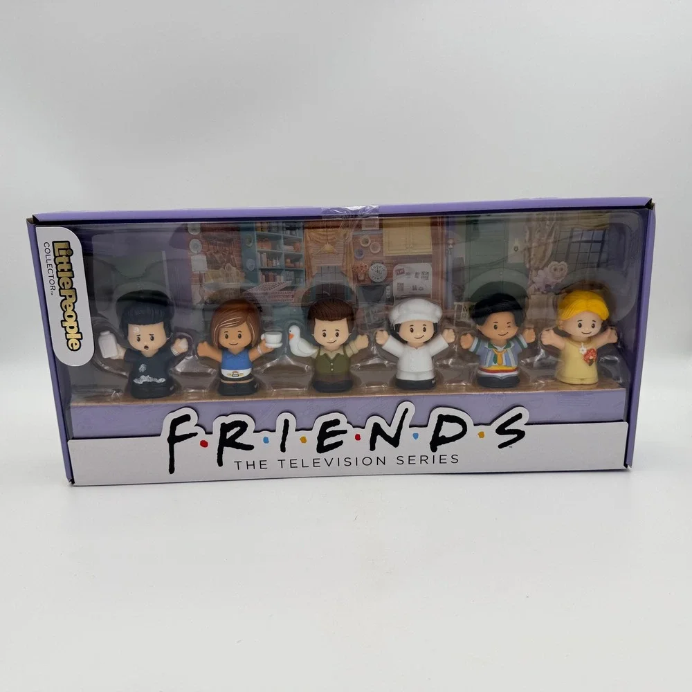 Fisher-Price Little People Collector Friends The Television Series Set HPH05 NEW